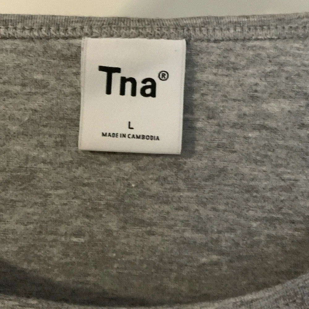 TNA Malibu long sleeve dress in grey - Picture 6 of 8